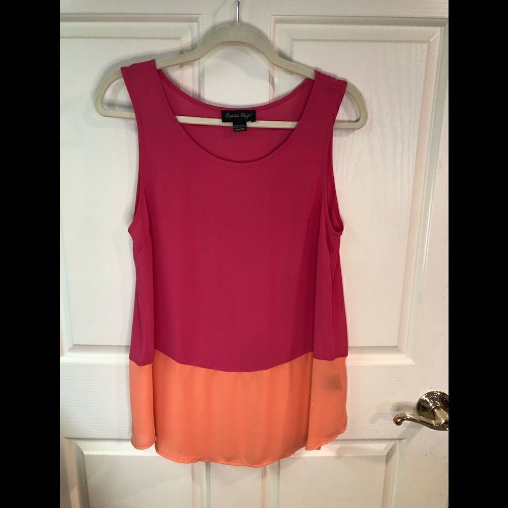 Charlie Paige sleeveless blouse
